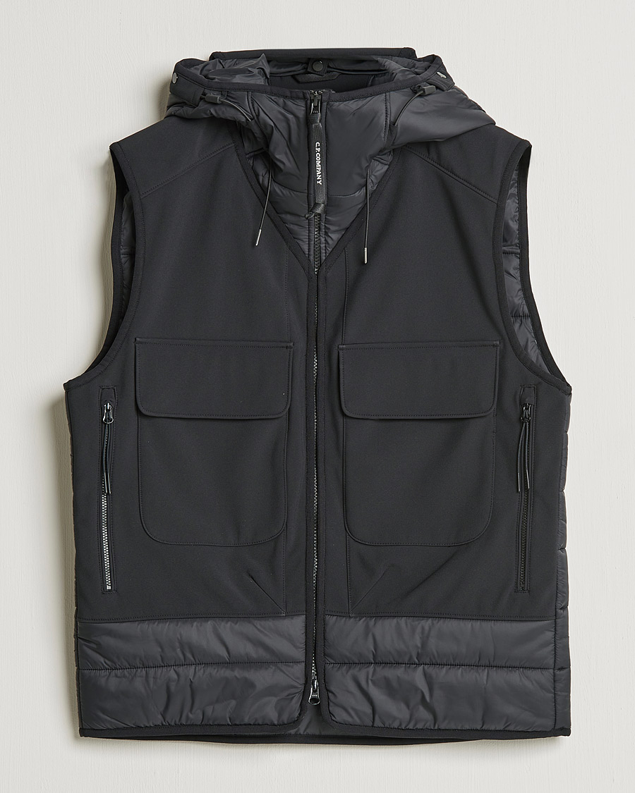 Herren | Jacken | C.P. Company | CP Shell - R Mixed Goggle Vest Black