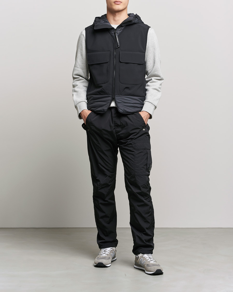 Herren | Jacken | C.P. Company | CP Shell - R Mixed Goggle Vest Black