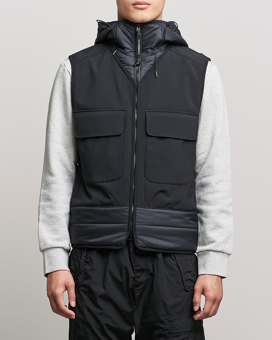 Herren | Jacken | C.P. Company | CP Shell - R Mixed Goggle Vest Black