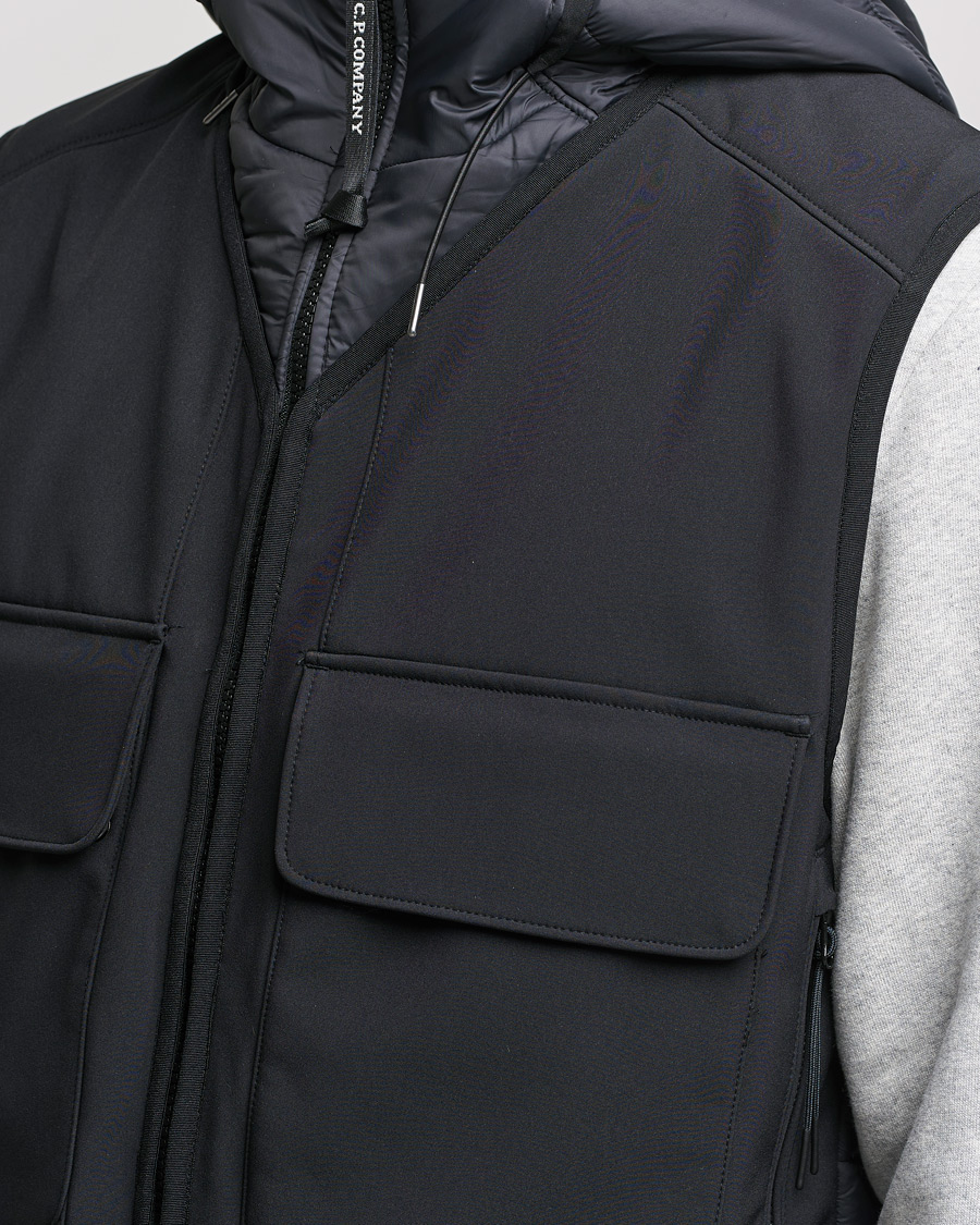 Herren | Jacken | C.P. Company | CP Shell - R Mixed Goggle Vest Black