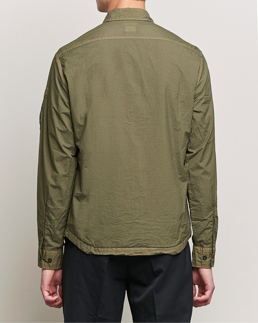 Herren | Hemden | C.P. Company | Taylon L Zip Overshirt Green