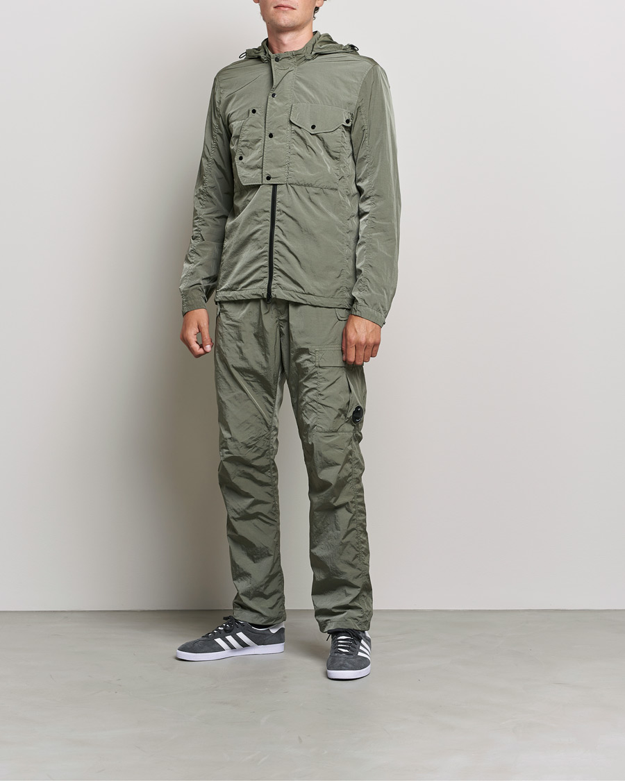Herren | Jacken | C.P. Company | Chrome R Hooded Shirt Jacket Green