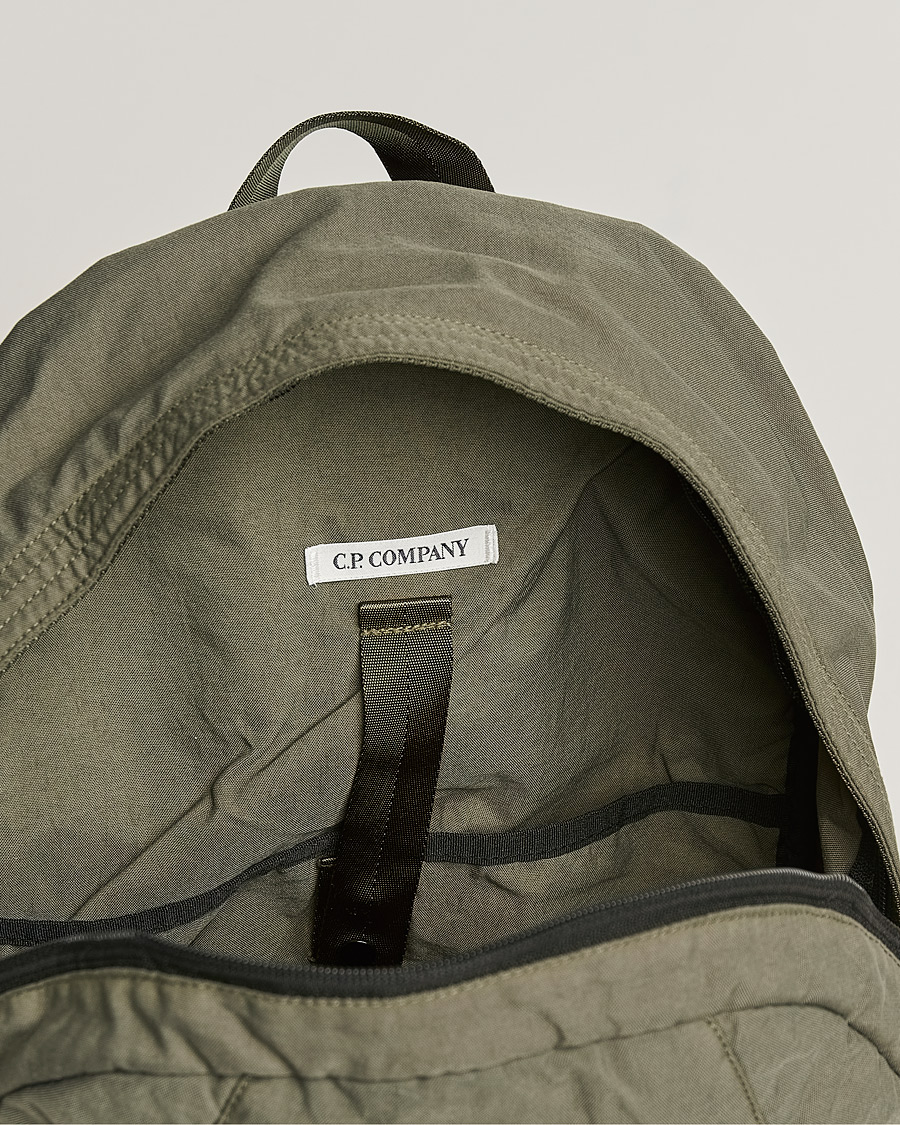 Herren | C.P. Company Taylon P Mixed Backpack Olive | C.P. Company | Taylon P Mixed Backpack Olive
