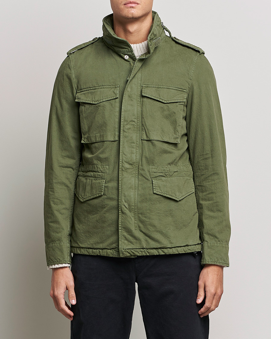 Herren | Jacken | Aspesi | Minifield Cotton Jacket Sage