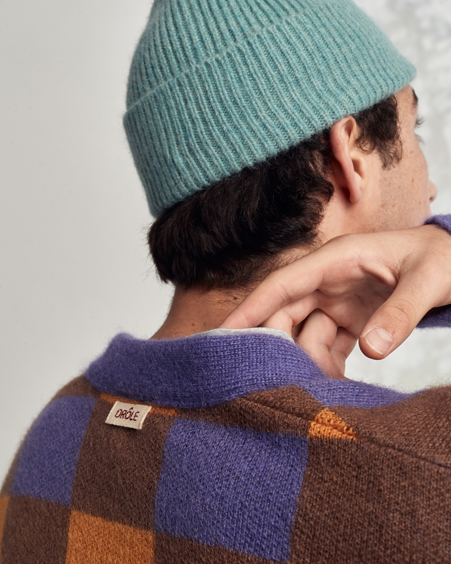 Herren | Le Bonnet Lambswool/Caregora Beanie Basil | Le Bonnet | Lambswool/Caregora Beanie Basil