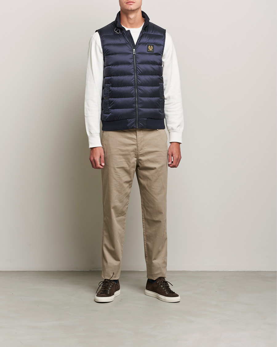 Herren | Jacken | Belstaff | Circuit Padded Gilet Dark Ink