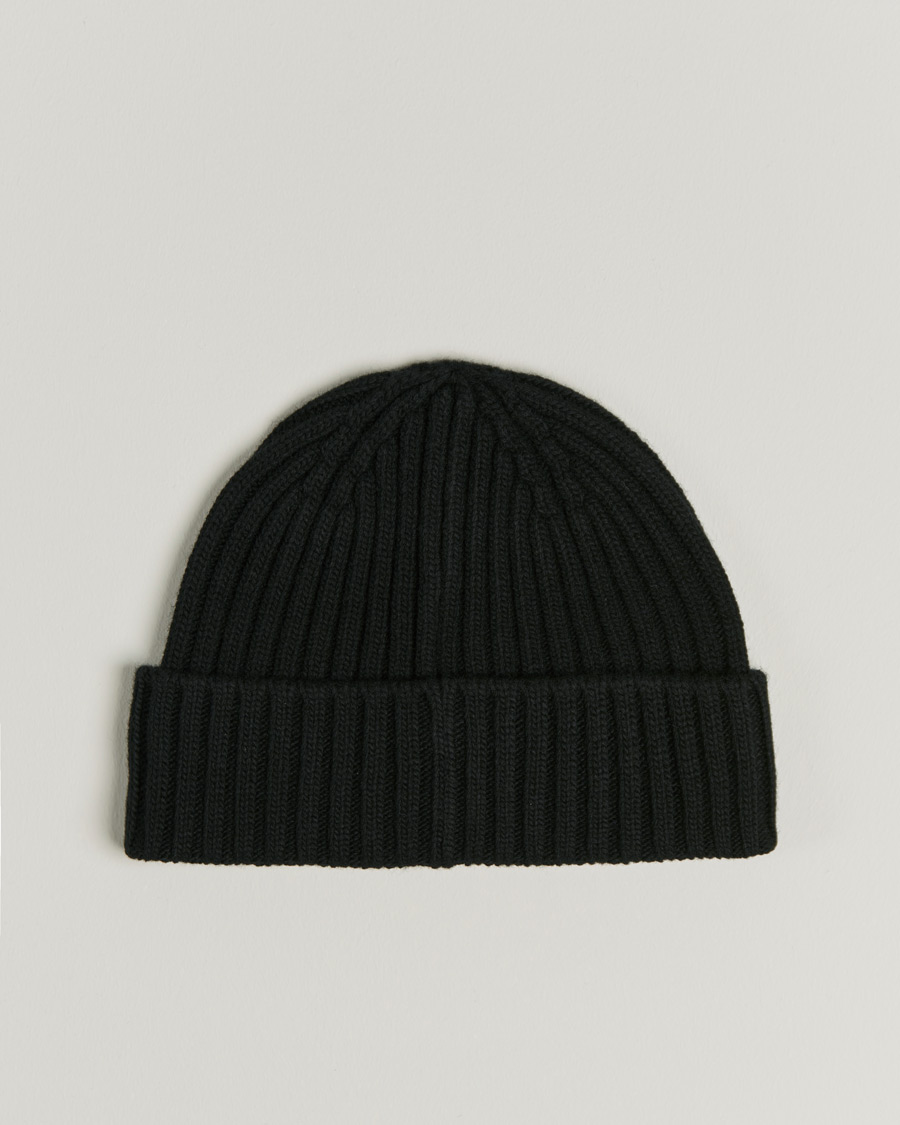 Herren | Belstaff Watch Wool Beanie Black | Belstaff | Watch Wool Beanie Black