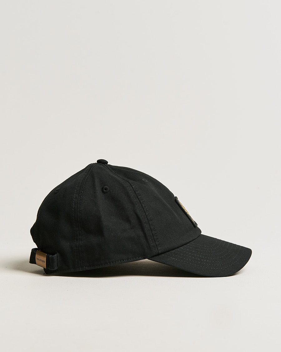 Herren | Belstaff Phoenix Logo Cap Black | Belstaff | Phoenix Logo Cap Black