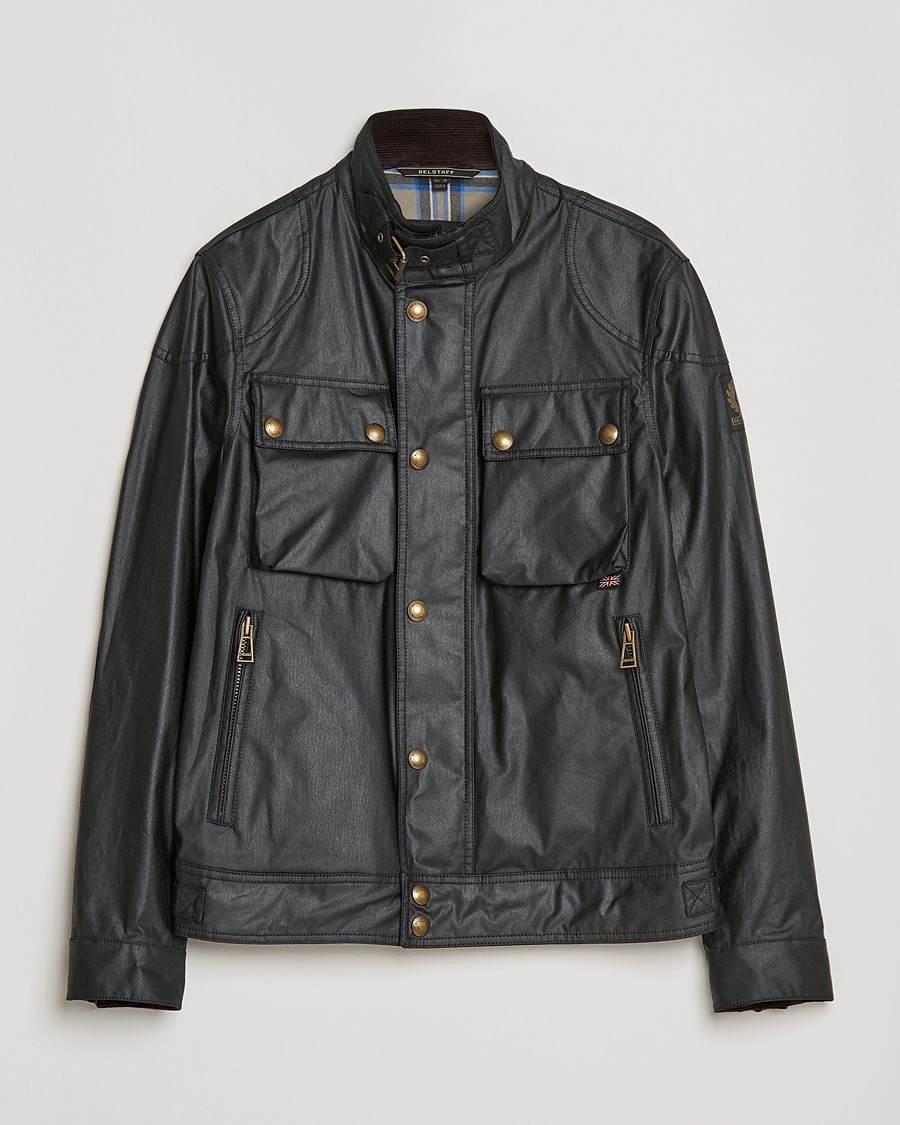 Herren | Jacken | Belstaff | Racemaster Waxed Jacket Black