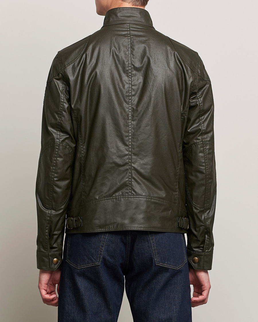 Herren | Jacken | Belstaff | Racemaster Waxed Jacket Faded Olive