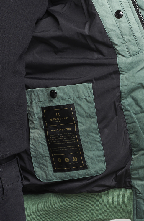 Herren | Jacken | Belstaff | Radar Batik Hooded Jacket Graph Green