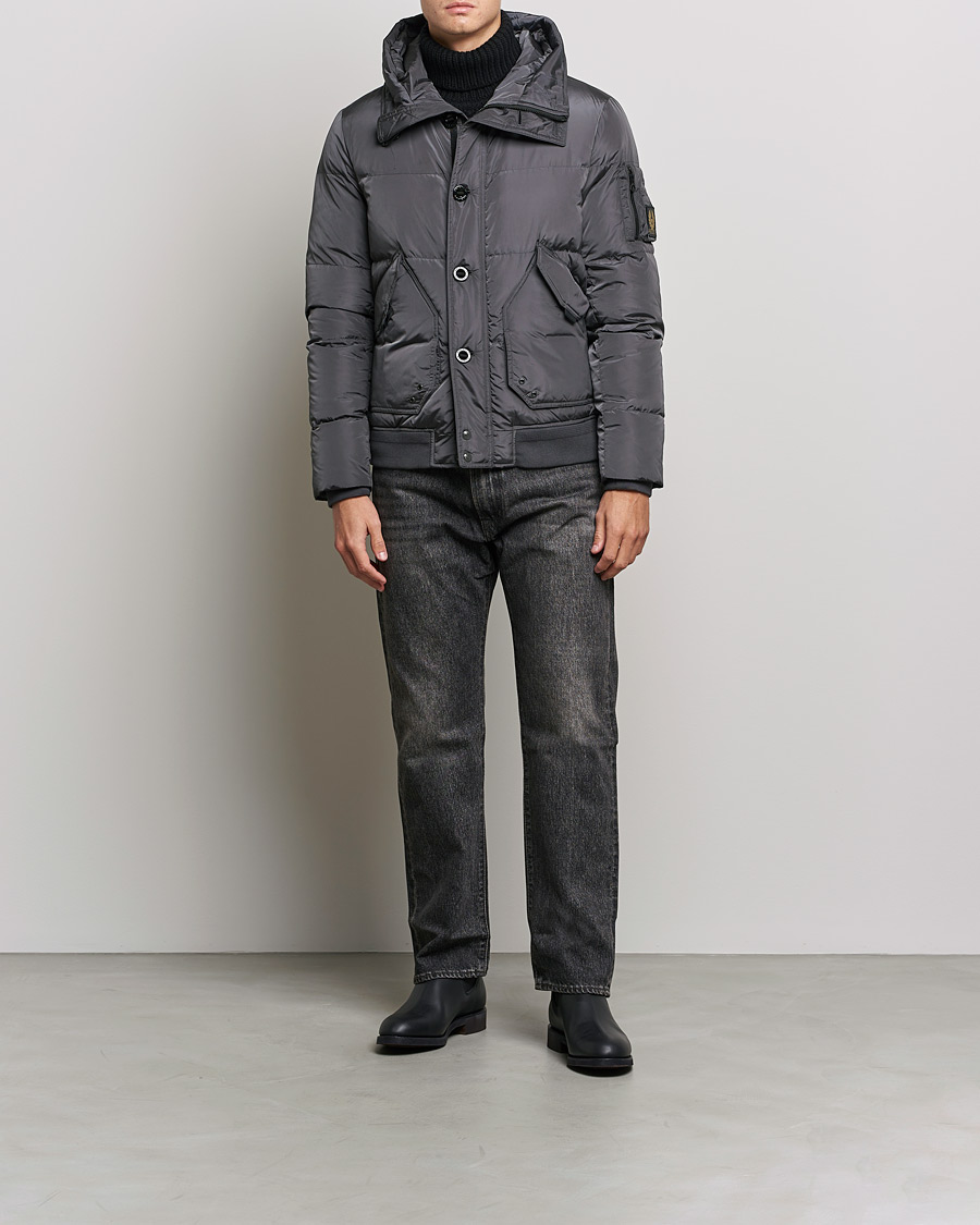 Herren | Jacken | Belstaff | Radar Hooded Down Jacket Iron