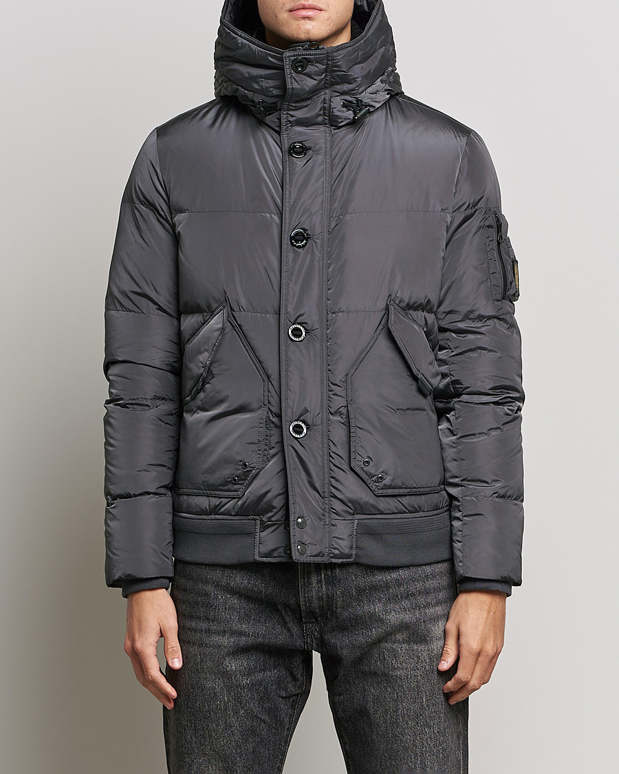 Herren | Jacken | Belstaff | Radar Hooded Down Jacket Iron
