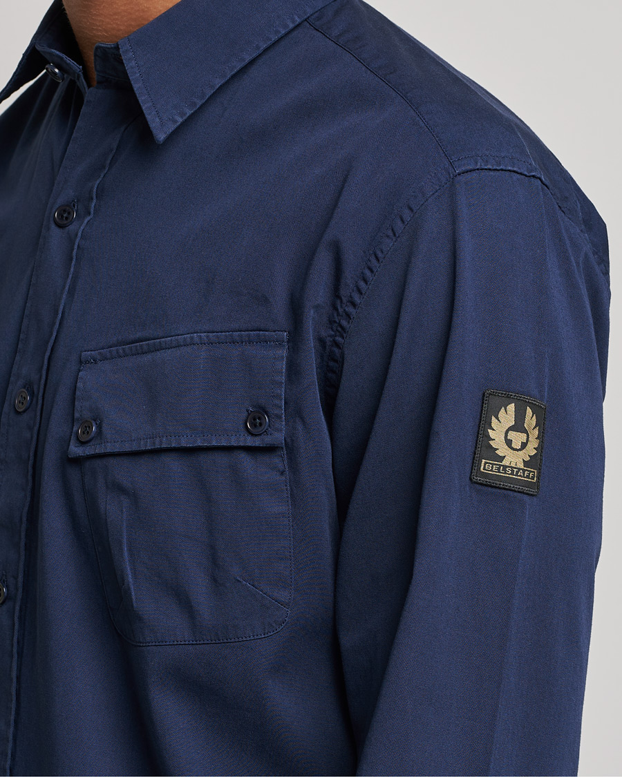 Herren | Hemden | Belstaff | Pitch Cotton Pocket Shirt Deep Navy