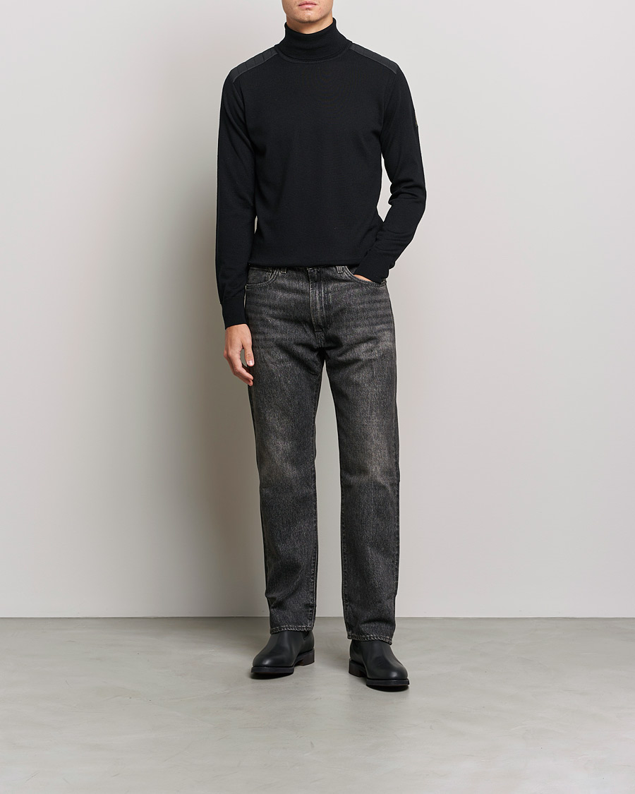 Herren | Pullover | Belstaff | Kingsland Merino Rollneck Black
