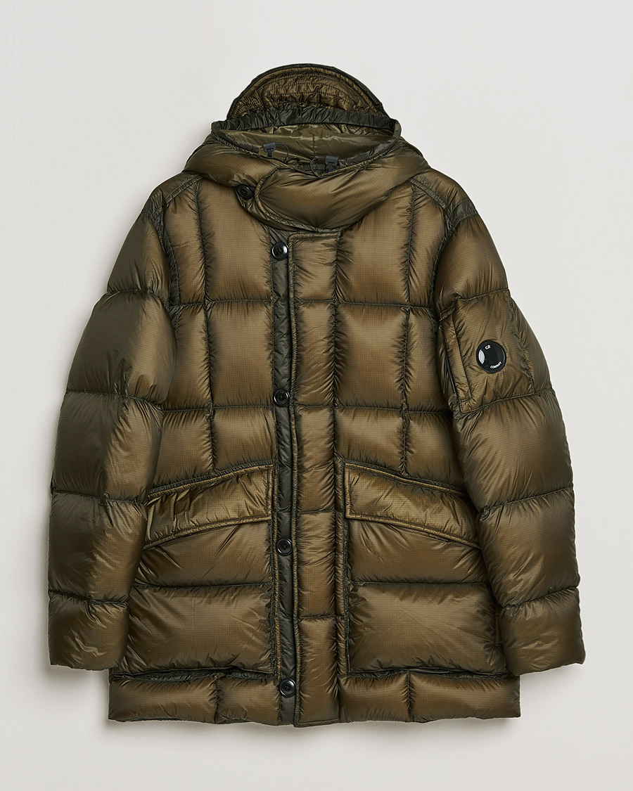 Herren | Jacken | C.P. Company | DD Shell Long Down Jacket Dark Green