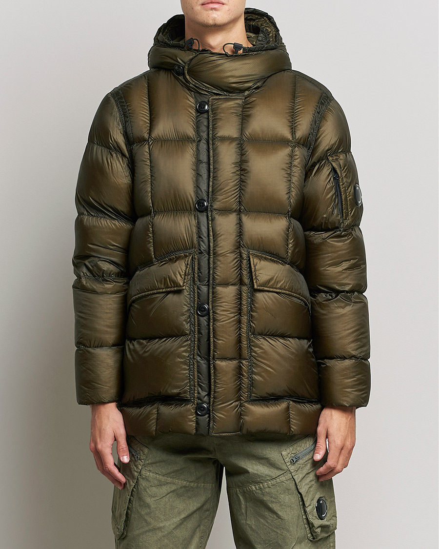 Herren | Jacken | C.P. Company | DD Shell Long Down Jacket Dark Green
