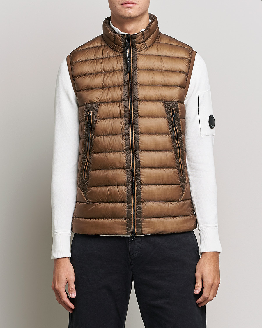 Herren | Jacken | C.P. Company | DD Shell Padded Down Vest Brown