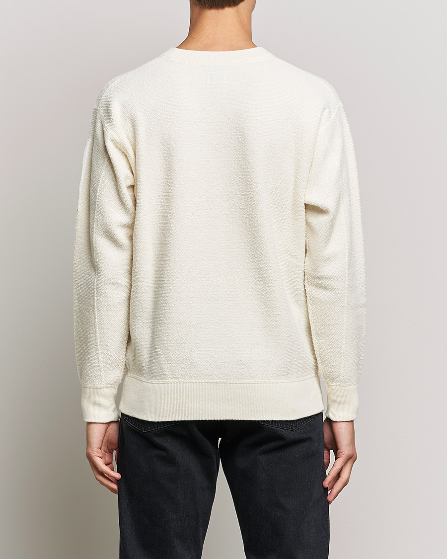 Herren | Pullover | C.P. Company | Structured Lambswool Lens Roundneck White