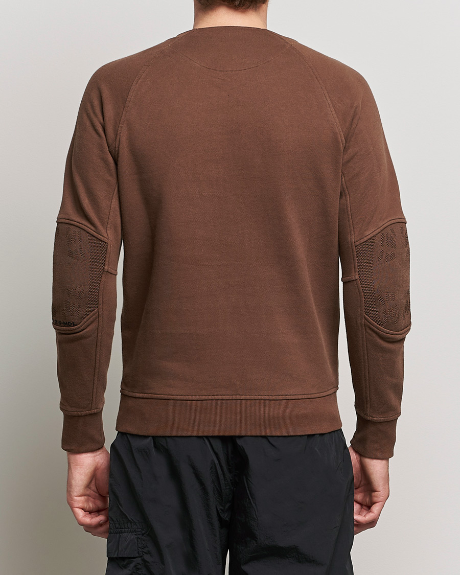 Herren | Pullover | C.P. Company | Metropolis Diagonal Raised Fleece Sweat Brown