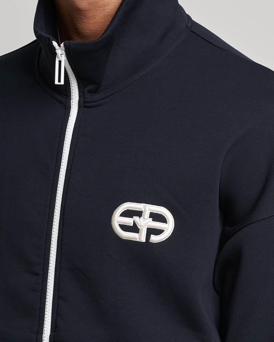 Herren | Pullover | Emporio Armani | Wool Cardigan Dark Navy