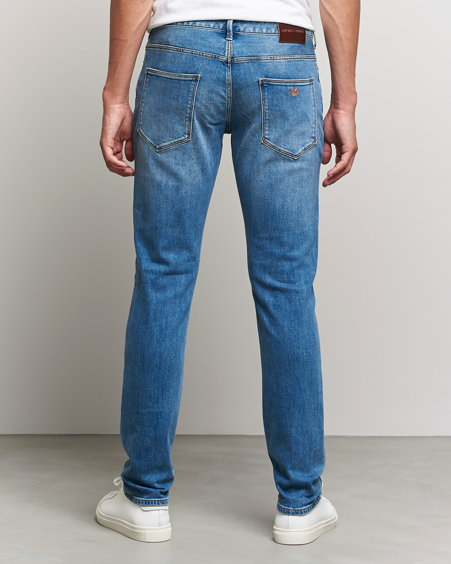 Herren | Jeans | Emporio Armani | Slim Fit Jeans Light Blue