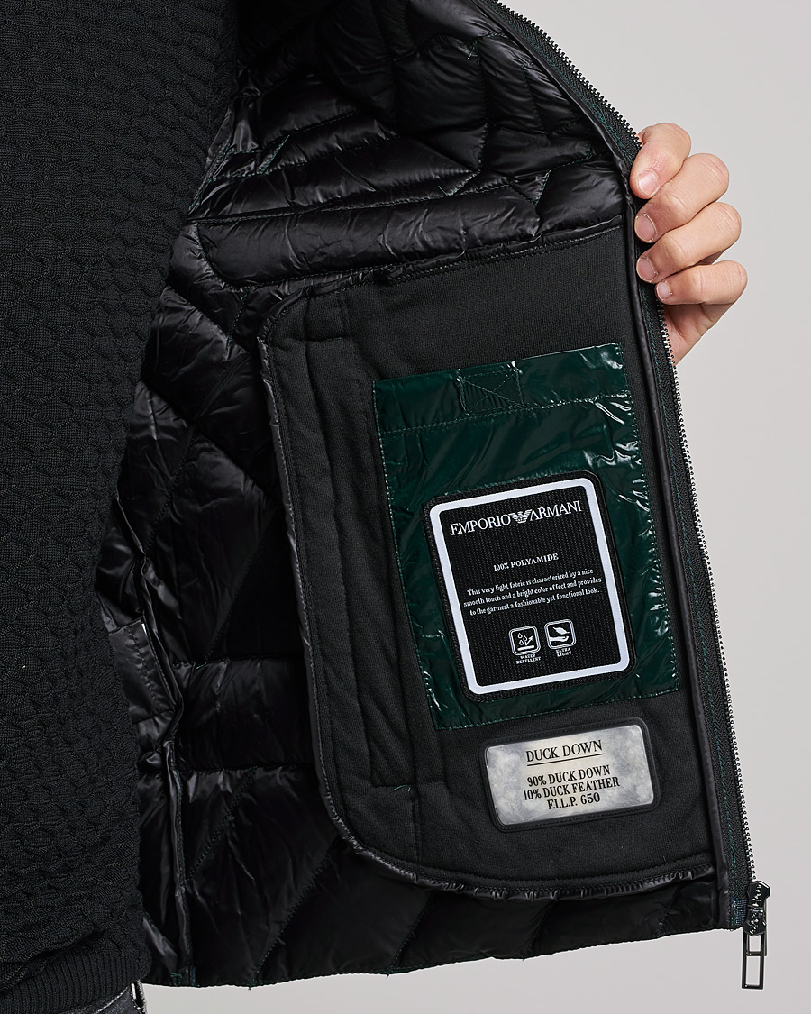 Herren | Jacken | Emporio Armani | Light Weight Down Jacket Green