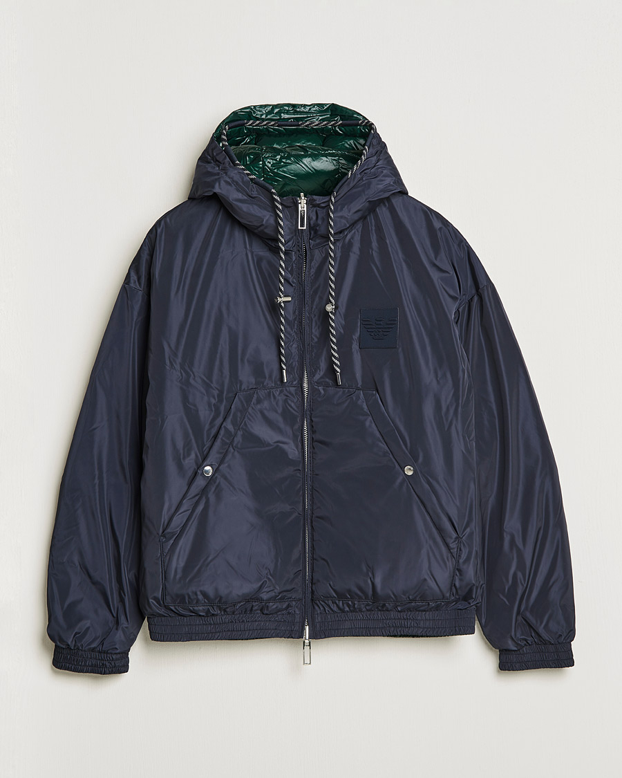 Herren | Jacken | Emporio Armani | Down Puffer Jacket Green/Black
