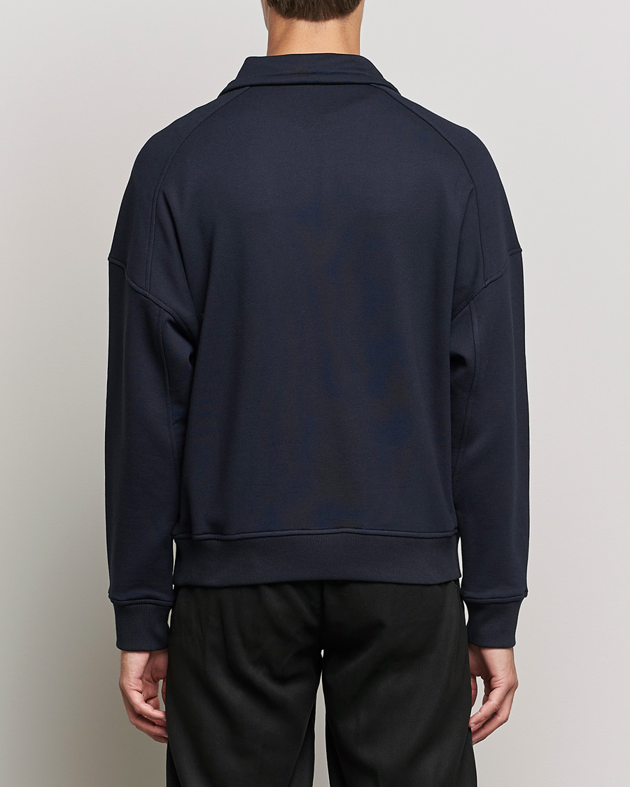 Herren | Pullover | Emporio Armani | Half Zip Sweater Navy