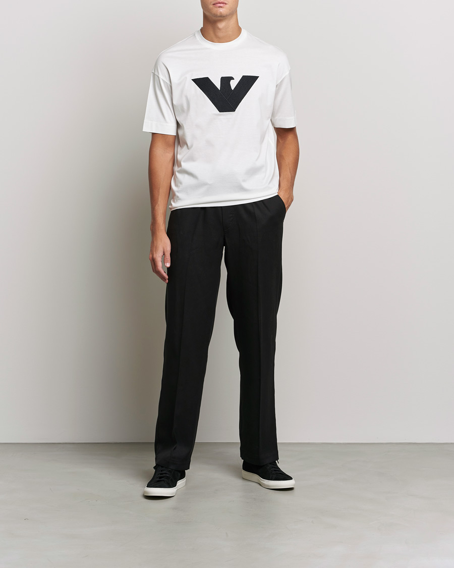 Herren | T-Shirts | Emporio Armani | Logo Cotton Tee White