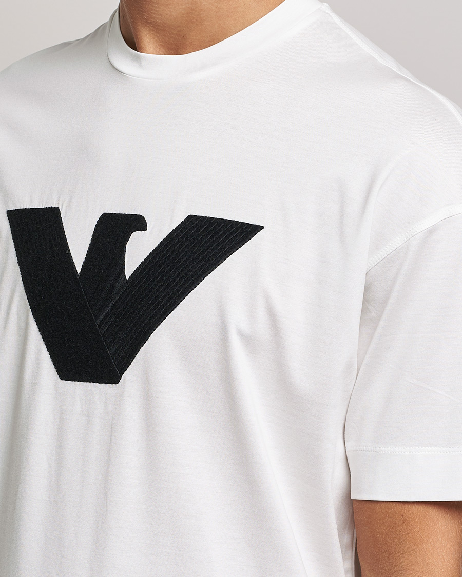 Herren | T-Shirts | Emporio Armani | Logo Cotton Tee White