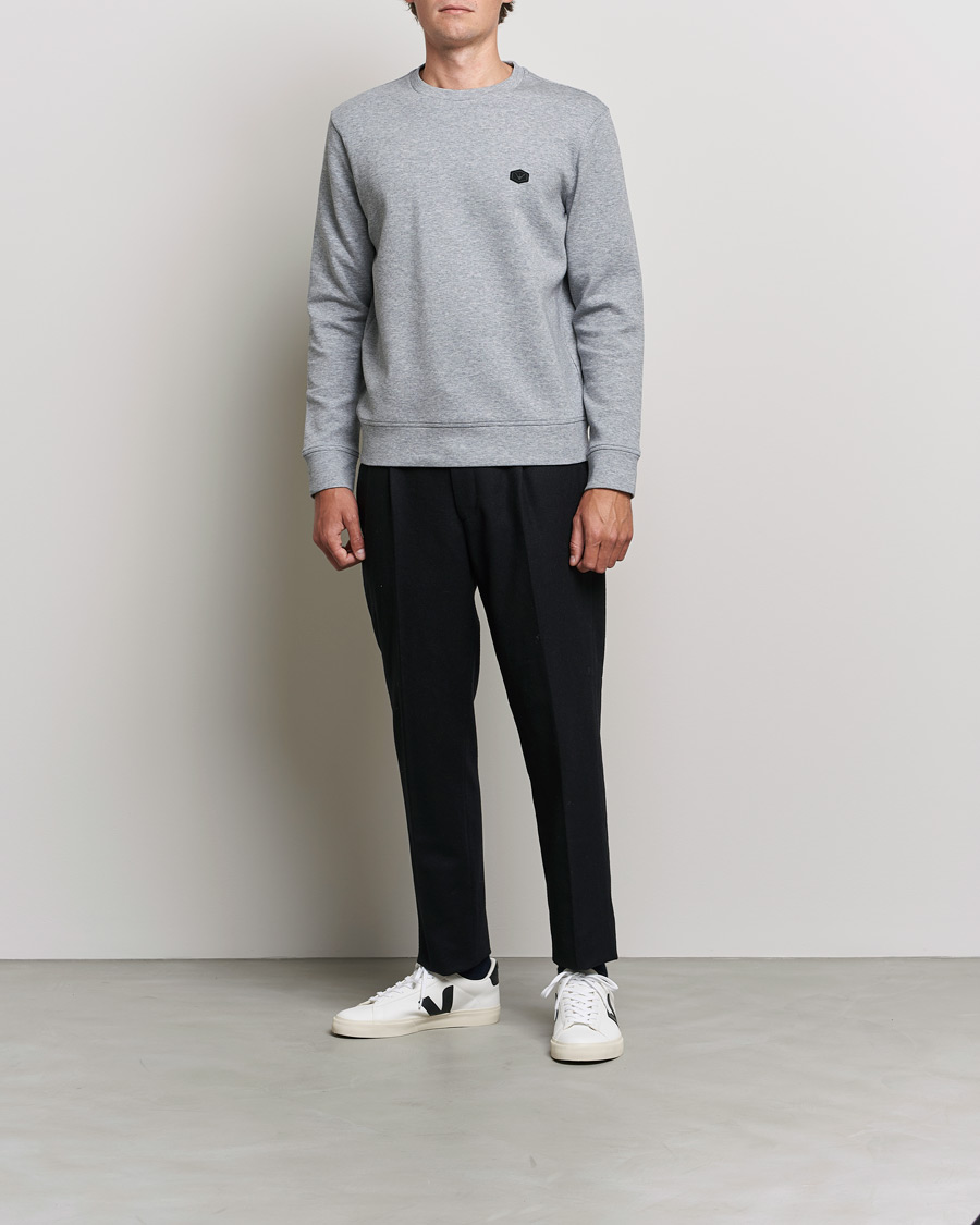 Herren | Pullover | Emporio Armani | Cotton Sweatshirt Grey