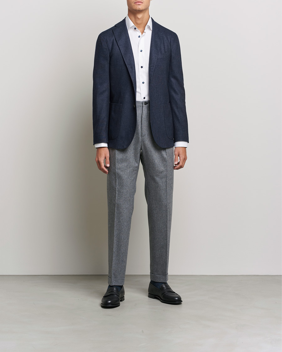 Herren | Hemden | Eton | Organic Cotton Signature Twill Contemporary Shirt White