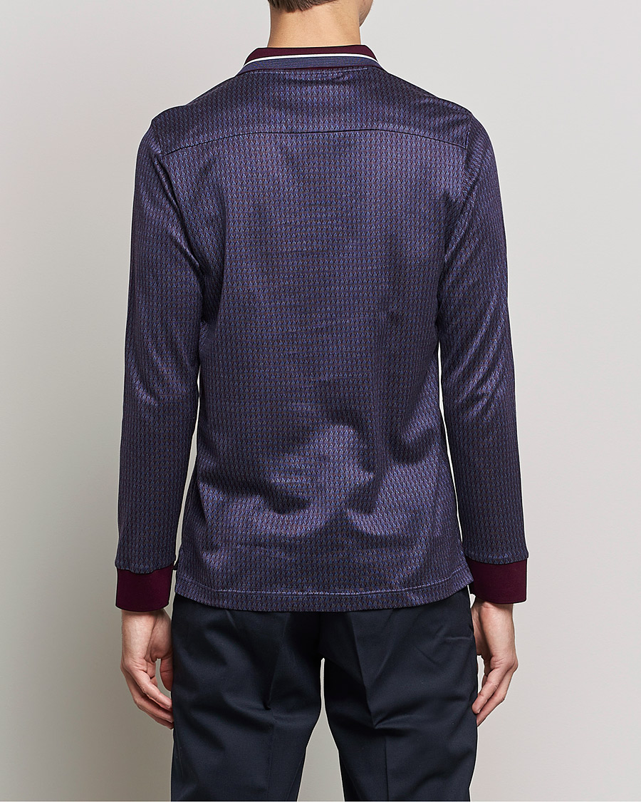 Herren | Pullover | Eton | Jacuard Polo Shirt Red