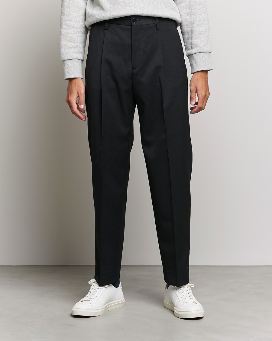 Herren | Hosen | Filippa K | Samson Wool Trouser Black
