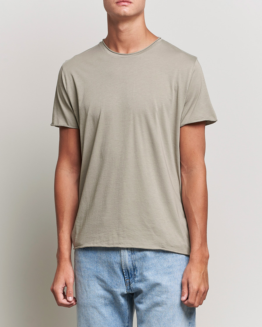 Herren | T-Shirts | Filippa K | Roll Neck Tee Oyster Grey