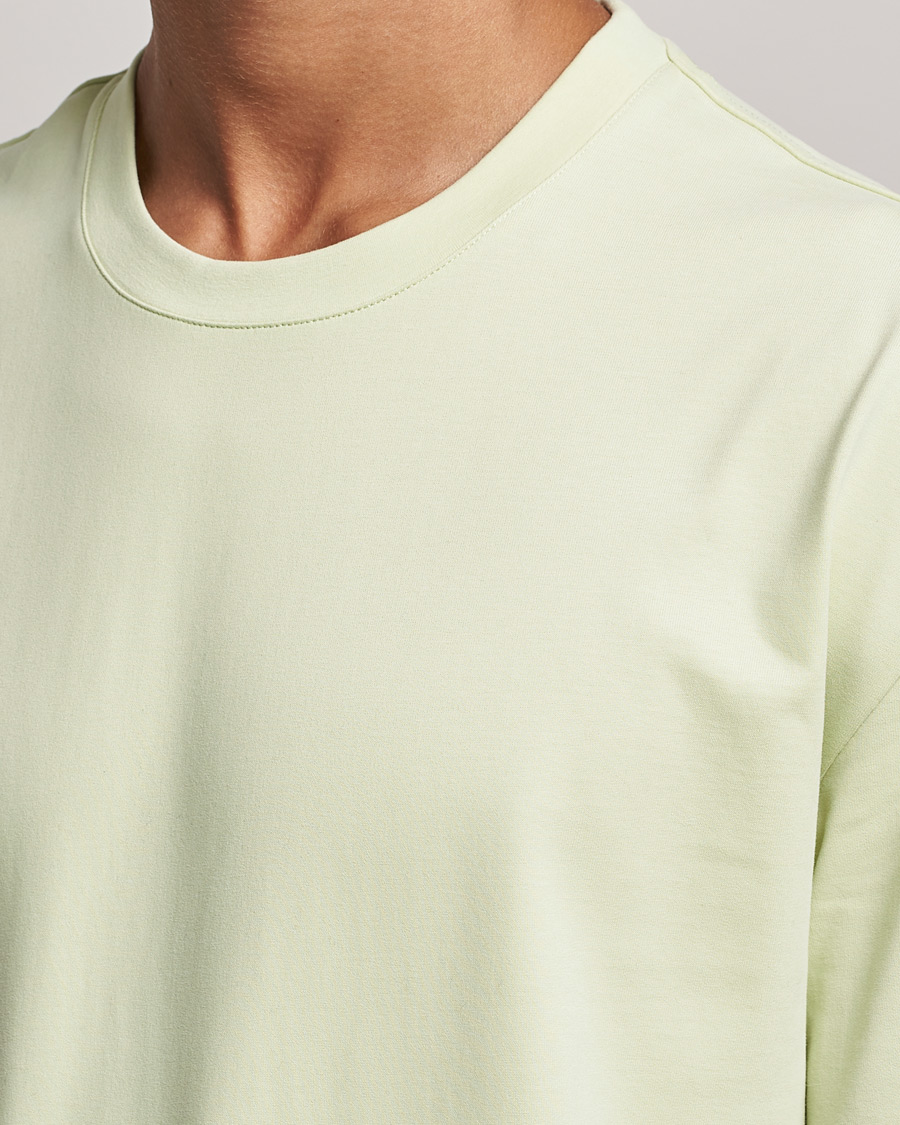 Herren | T-Shirts | Filippa K | Brushed Cotton Tee Pale Green