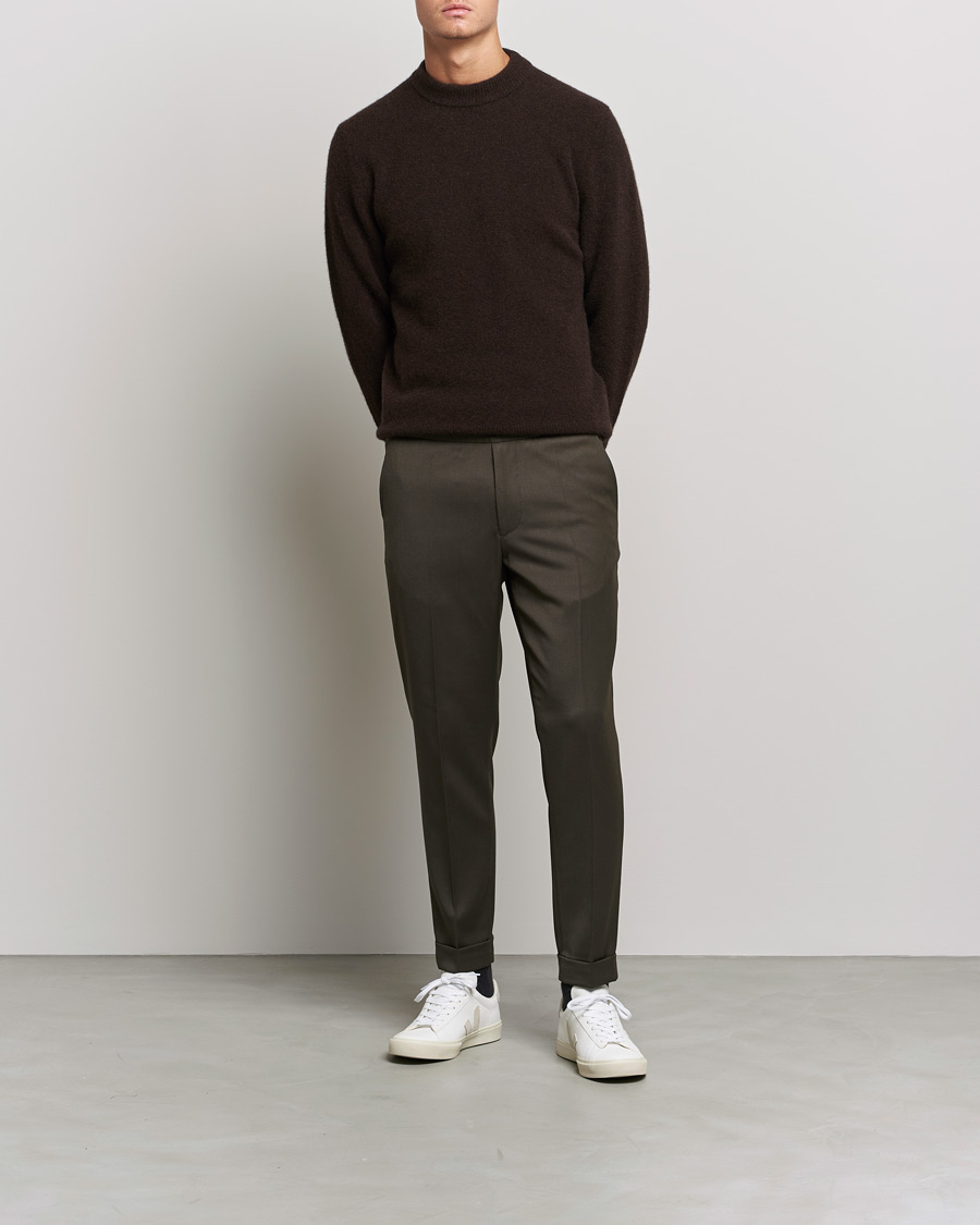 Herren | Pullover | Filippa K | Johannes Yak Sweater Ginger Brown