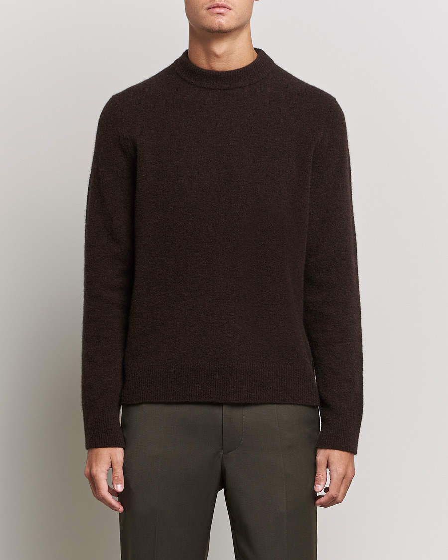 Herren | Pullover | Filippa K | Johannes Yak Sweater Ginger Brown