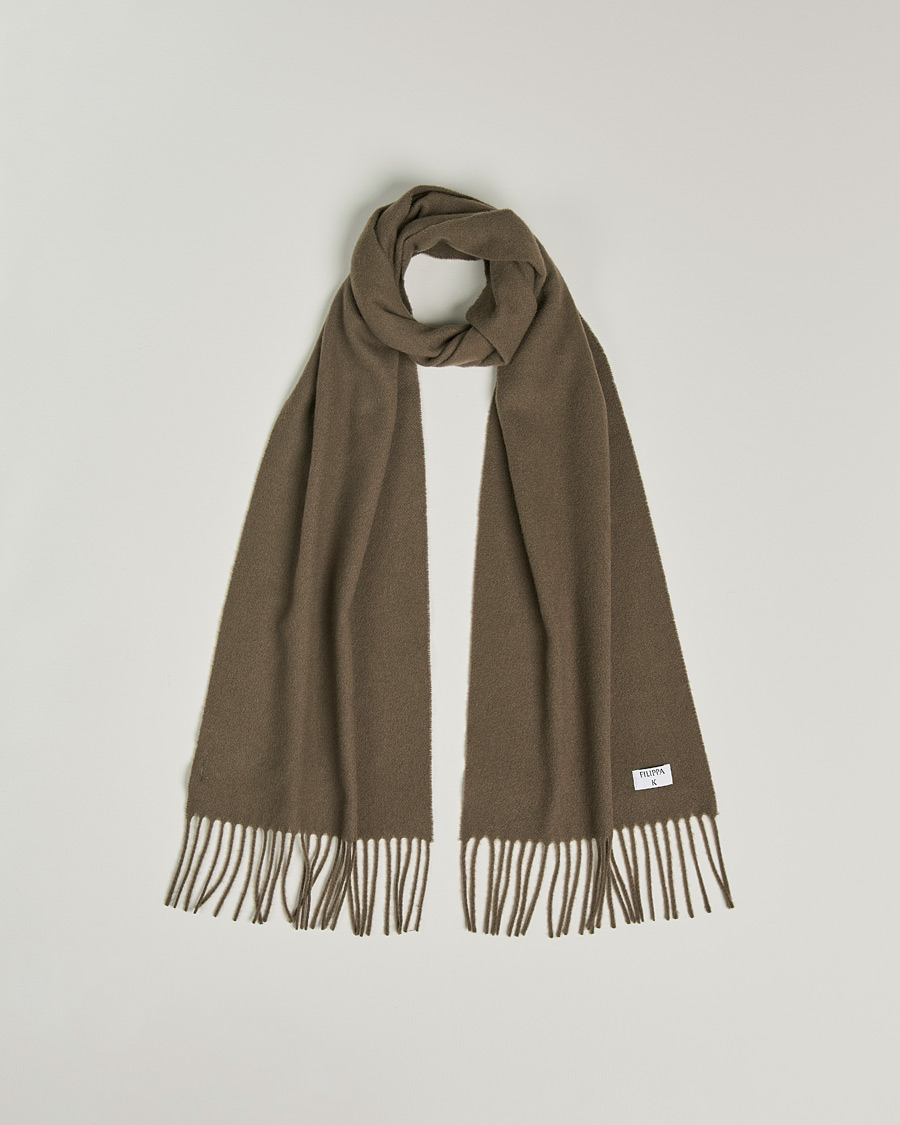 Herren | Filippa K Cashmere Blend Scarf Ginger Brown | Filippa K | Cashmere Blend Scarf Ginger Brown
