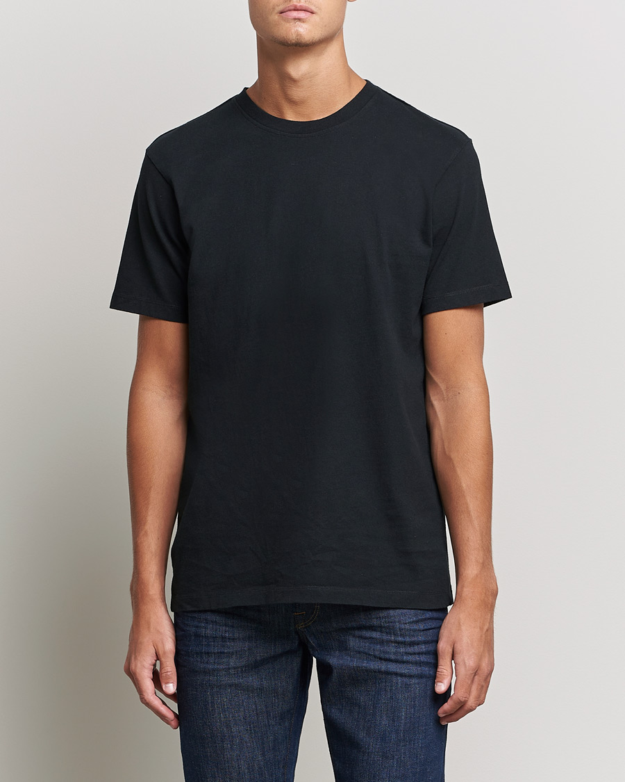 Herren | Schwartze t-shirts | FRAME | Logo T-Shirt Noir