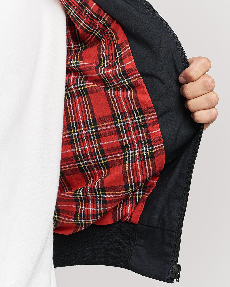 Herren | Jacken | Fred Perry | Harrington Made In England Jacket  Black