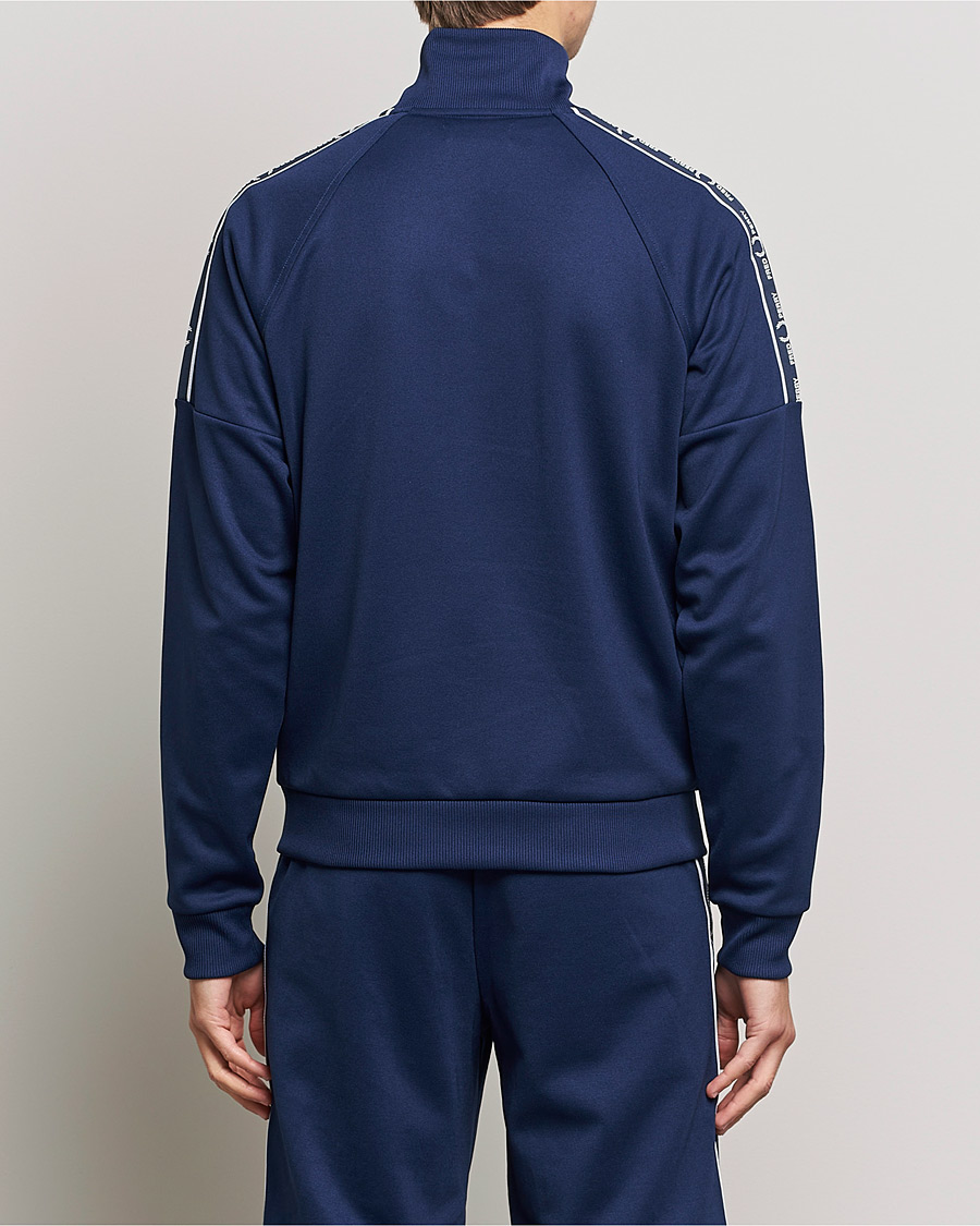 Herren | Pullover | Fred Perry | Tapped Sleeve Track Jacket Blue