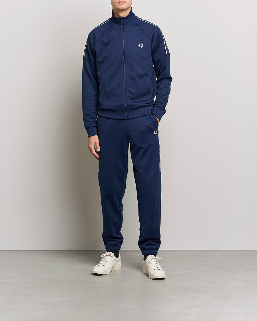 Herren | Hosen | Fred Perry | Tapped Pannel Track Pant Blue