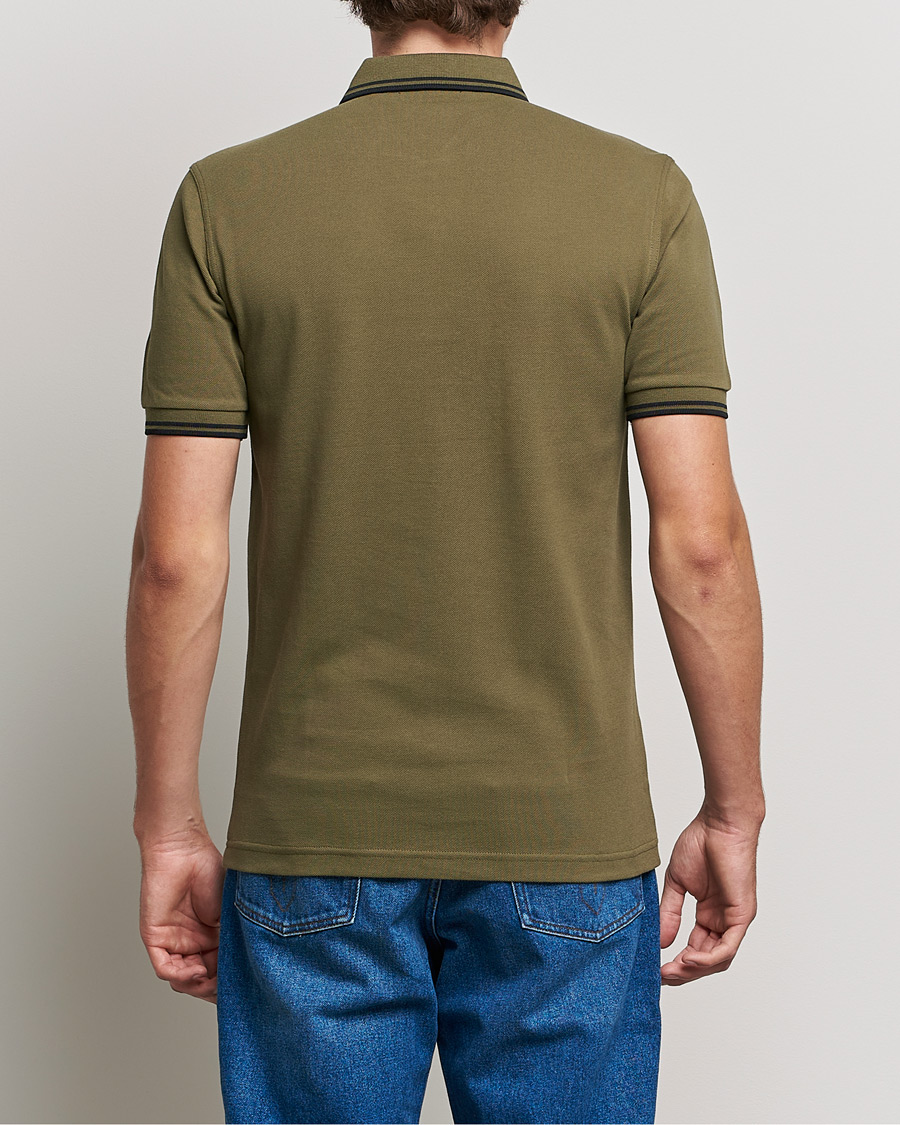 Herren | Poloshirts | Fred Perry | Twin Tipped Shirt Uniform Green