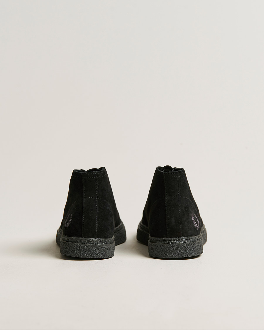 Herren | Fred Perry Hawley Suede Chukka Boot Black | Fred Perry | Hawley Suede Chukka Boot Black