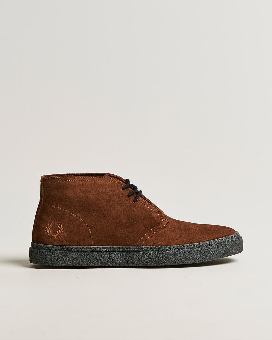 Herren | Fred Perry Hawley Suede Chukka Boot Ginger | Fred Perry | Hawley Suede Chukka Boot Ginger
