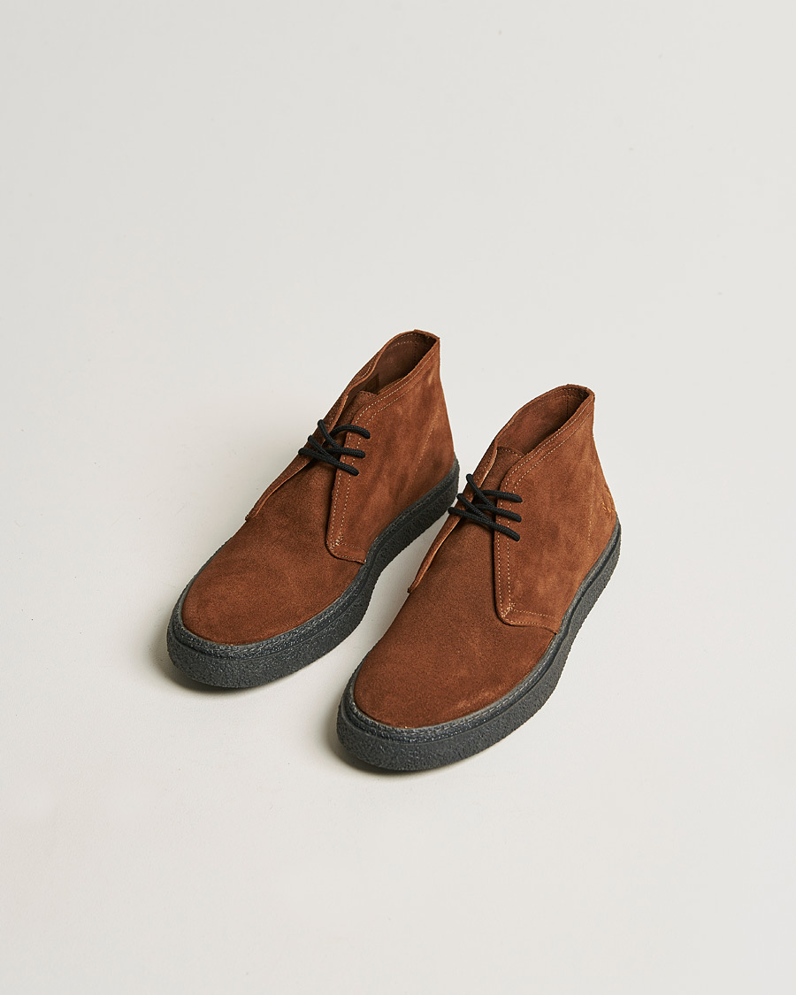 Herren | Fred Perry Hawley Suede Chukka Boot Ginger | Fred Perry | Hawley Suede Chukka Boot Ginger