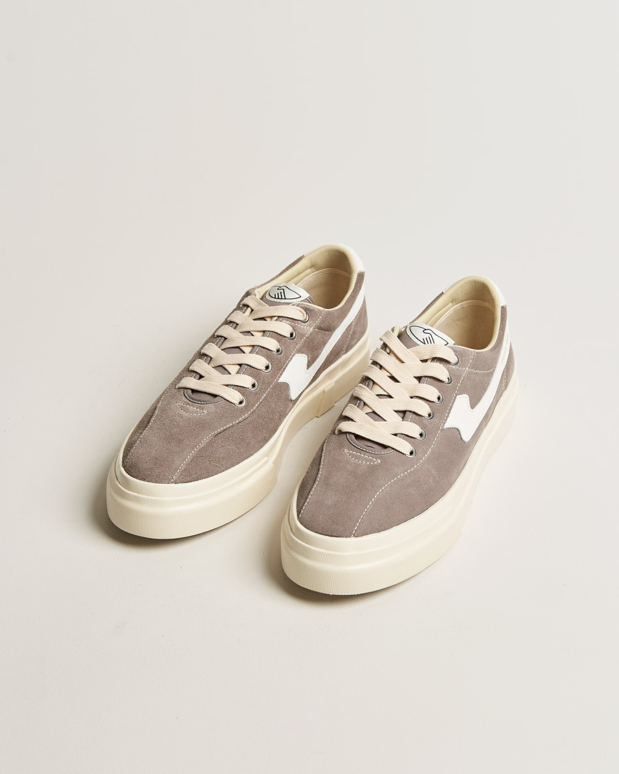 Herren | Stepney Workers Club Dellow S-Strike Suede Sneaker Grey/White | Stepney Workers Club | Dellow S-Strike Suede Sneaker Grey/White