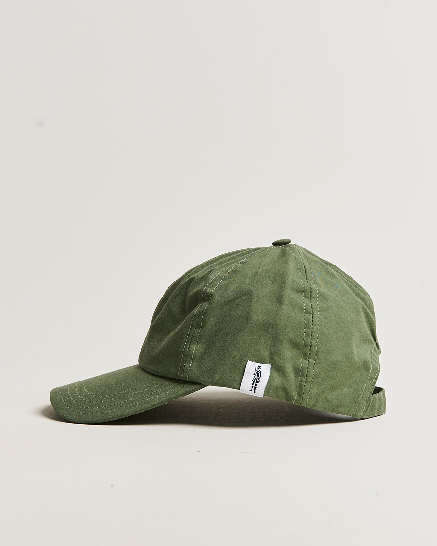 Herren | Mackintosh Tipping Baseball Cap Winter Moss | Mackintosh | Tipping Baseball Cap Winter Moss